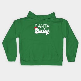 My first Christmas FUNNY SANTA HAT Kids Hoodie